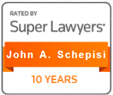 Rated by Super lawyers John A. Schepisi