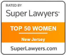 Rated by Super lawyers Top 50 Women New Jersey